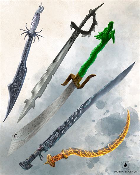 Mystic battles with magic swords